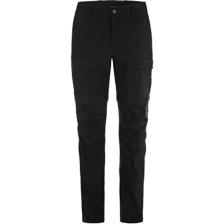 Abisko Hybrid Trail Trs Zip-Off W Black W36/R - Naisten Fjällräven housut - 7323451150890 - 1