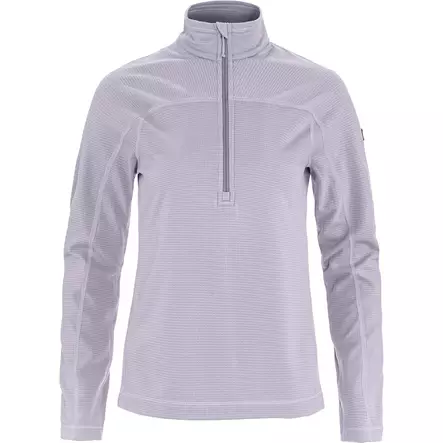 Abisko Lite Fleece Half Zip W S Lavender Mist - Fleecetröjor och munktröjor - 7323451159190 - 1