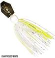 Z-Man Chatterbait Mini Max 10,5g Chartreuse/White - Chatterbaits - 879044008880 - 1