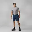 Fjällräven Abisko Hybrid Trail Shorts Black 50 - Ulkoilushortsit - 7323451083310 - 3