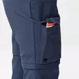 Abisko Hybrid Trail Trs Zip-Off W Black W36/R - Naisten Fjällräven housut - 7323451150890 - 6