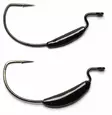 Darts Weighted Offset hook 4g 3/0 2kpl - Heittokalastus koukut - 7330908824020 - 1