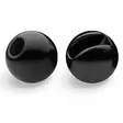 Fasna Slotted Tungsten Beads Black 2,5mm - Kulor - 3973813581240 - 1