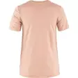 Fjällräven Abisko Wool Fox SS W L Chalk Rose-Port - T-Paidat - 7323450988500 - 2