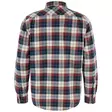 Fjällräven Singi Heavy Flannel Shirt M Dark Navy-Maroon - Kauluspaidat - 7323451205620 - 2