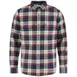 Fjällräven Singi Heavy Flannel Shirt M Dark Navy-Maroon - Kauluspaidat - 7323451205620 - 1