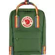 Kånken Rainbow Mini Spruce Green/Rainbow Pattern - Fjällräven väskor och ryggsäckar - 7323450752880 - 1