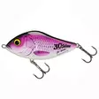 Salmo Slider 12cm 70g Sinking Holographic Purple Prey - Jerkbeten - 5903766991160 - 1