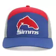Simms Brown Trout 7-Panel Navy - Lippikset - 694264600160 - 1