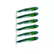 SZ McRubber Bass 8cm 6kpl Green Sunshine - Jigit ja jigipäät - 4545458417650 - 1