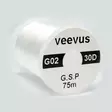 Veevus G.S.P Thread 30D white 75m - Trådar - 762820149160 - 1