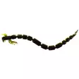 Westin BloodTeez Worm 7,5cm 8kpl Black/Chartreuse - Jigit ja jigipäät - 5707549464960 - 1