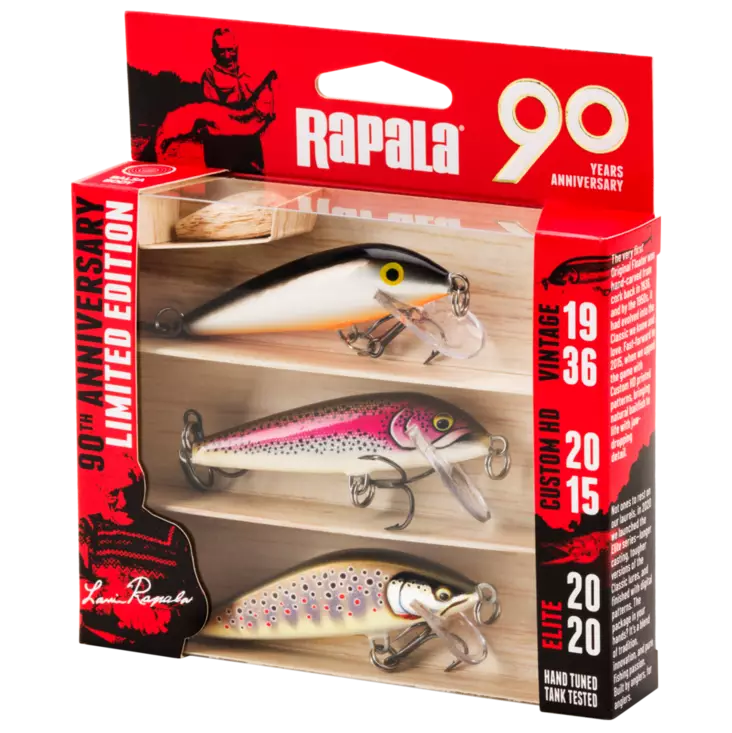 Rapala 90 Years Countdown Mid Naturistic - Vaaput - 022677373430 - 1