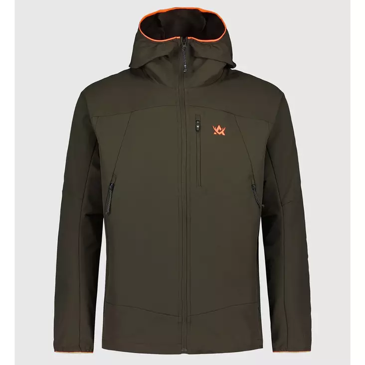 Alaska Chaser Mens Stretch Jacket Brown S - Metsästystakit - 6438347046940 - 1