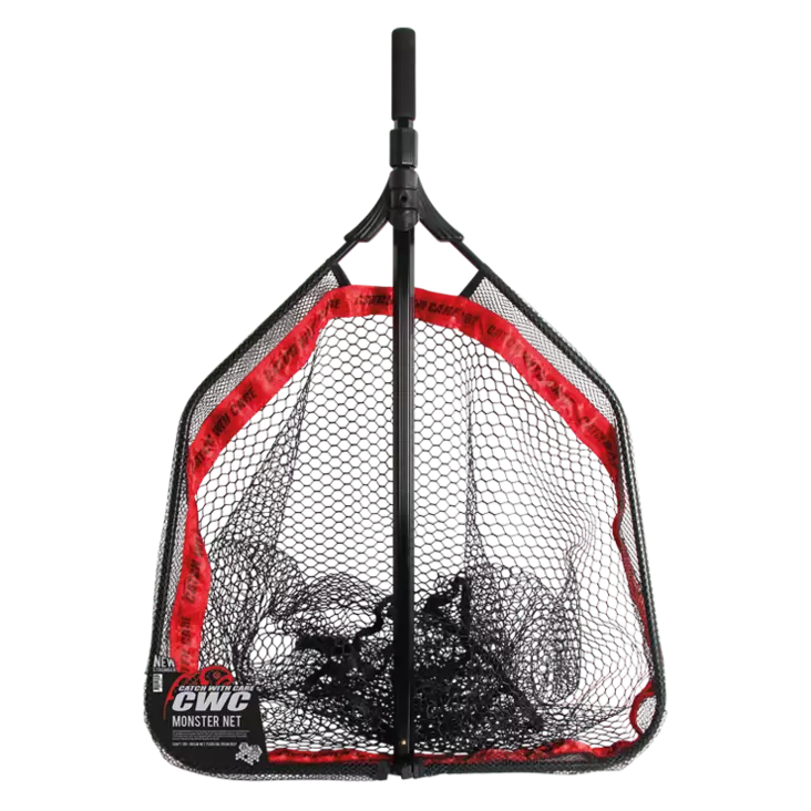 CWC Monster Net Foldable 80x75x80cm Handle 180cm - Haavit - 7340029432790 - 1