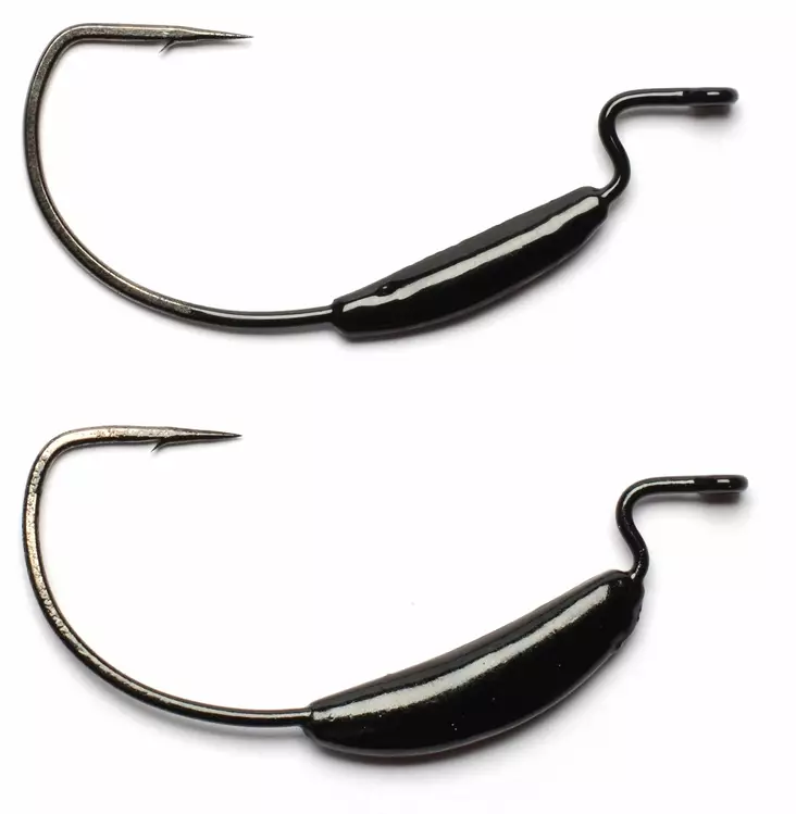 Darts Weighted Offset hook 4g 3/0 2kpl - Heittokalastus koukut - 7330908824020 - 1