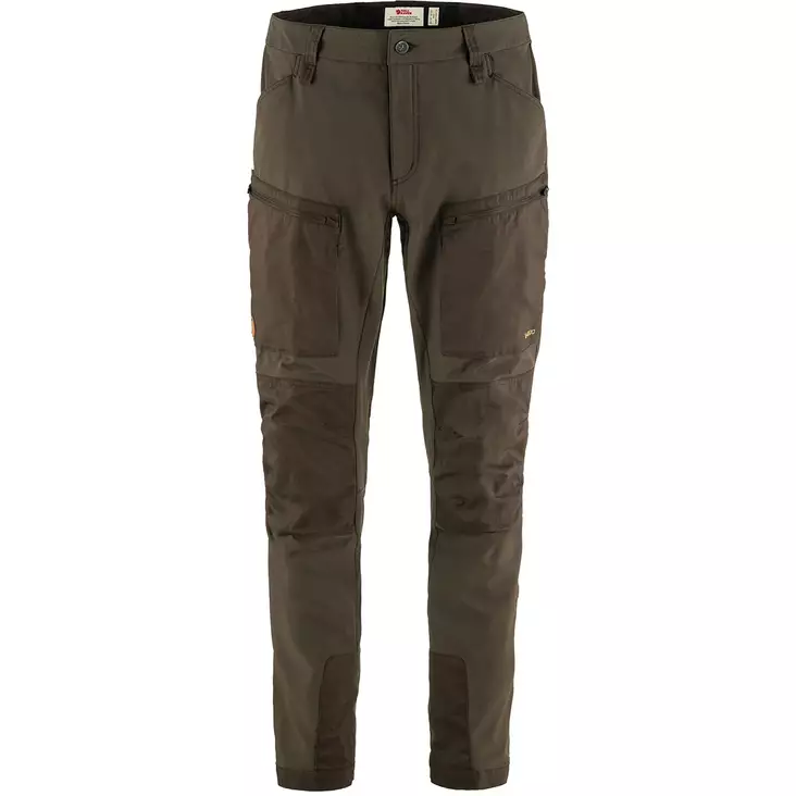 Keb Agile Trousers M Dark Olive 46/R - Fjällräven Herrbyxor - 7323451024870 - 1