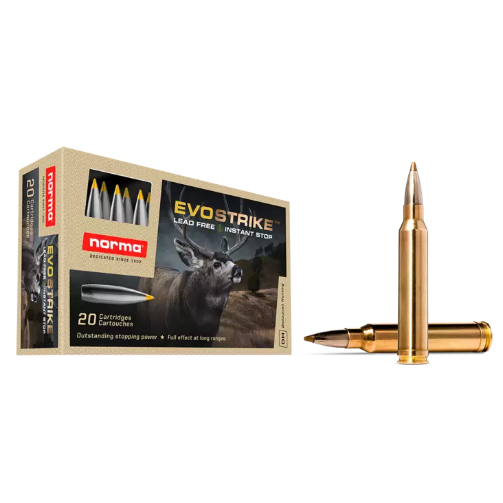 Norma EvoStrike 6,5x55 SE 6,0g / 93gr Lead Free - Kaliiperi 6,5x55SE - 7393923325040 - 1