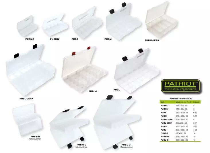 Patriot Vieherasia PUBM-D - Pakit, laukut, rasiat - 6417512519663 - 2