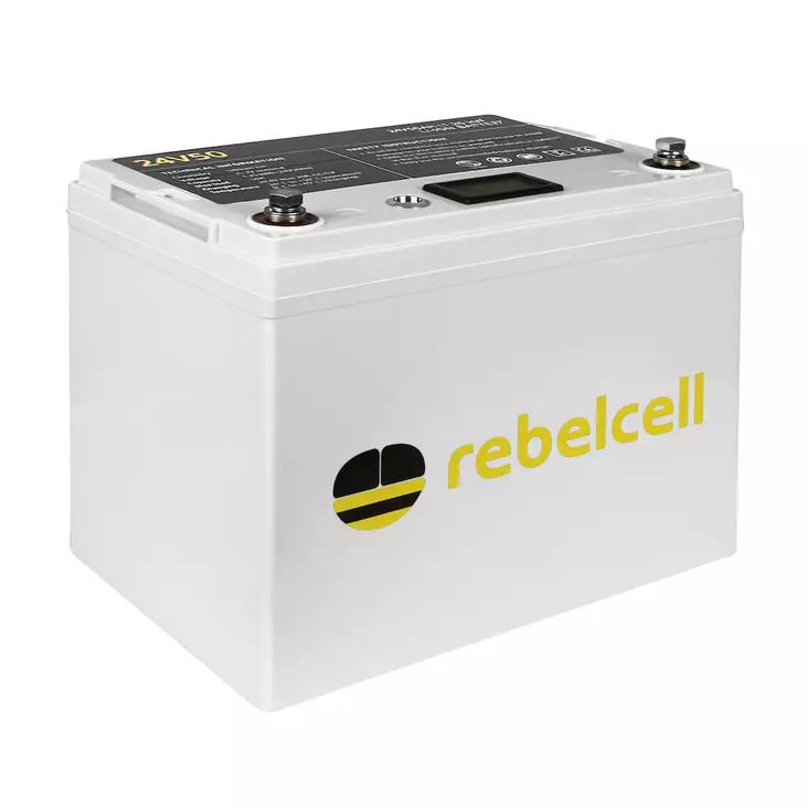 Rebelcell Li-Ion Batteri 24V50A (1250 Wh) 9.5kg - Batterier och laddare - 7106623686690 - 0
