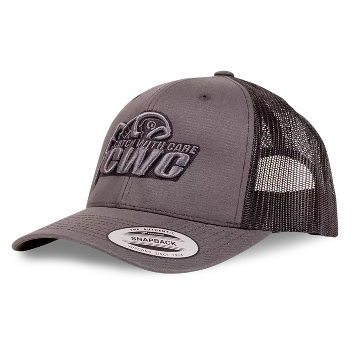 CWC Flexfit Trucker Cap CWC Logo Black/Black - Lippikset - 7340029440320 - 1