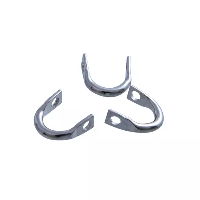 Svartzonker Clevis Silver 10mm 10kpl - Spinnerbait delar - 7340031006460 - 1