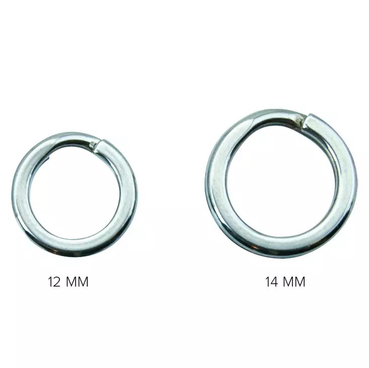 SZ Power Split Rings Heavy Duty 20kpl 12mm 89kg - Heittokalastus uistinrenkaat - 7340031018760 - 1
