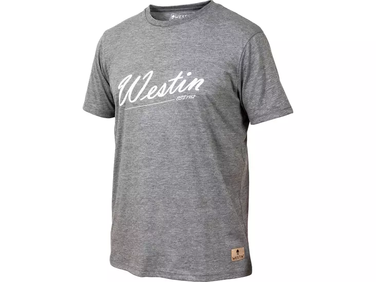 Westin Old School T-shirt Grey Melange XXL - T-Paidat - 5707549448540 - 1