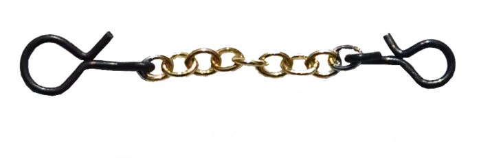 Wiggler Pimpelkedja med snappers 23mm 2st - Vinterfiske tillbehör - 7340010341810 - 1