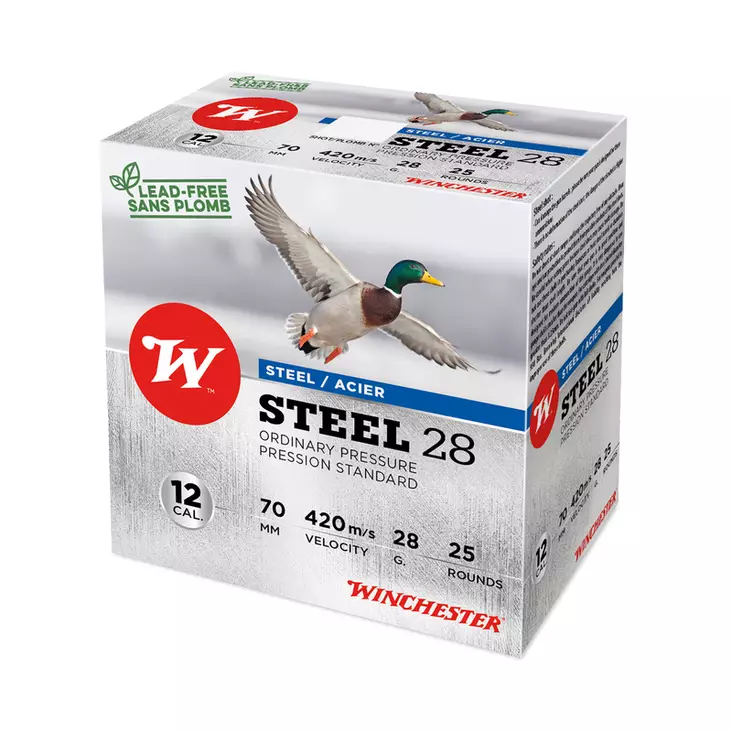 Winchester Steel 28g 12/70 5 2,9mm 25kpl - Kaliiperi 12/70 - 634957819950 - 1