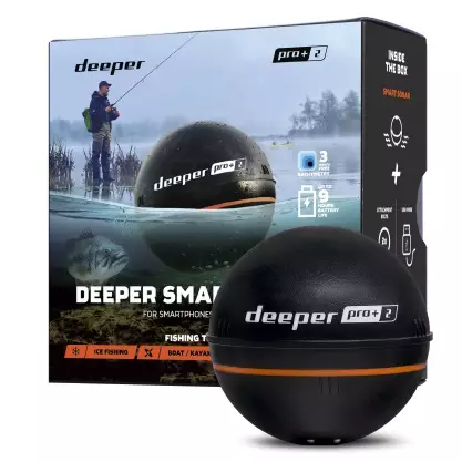 Deeper Smart Sonar Pro+ 2 - Ekolod och plotters - 4779032950701 - 2