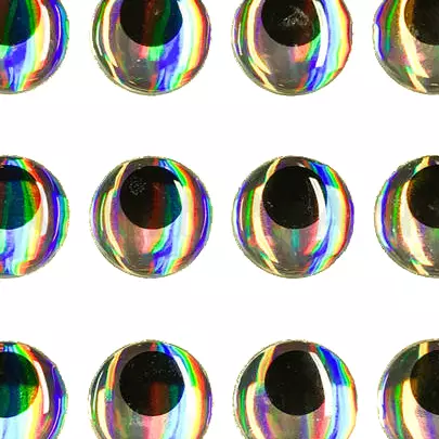 Grimman 3D Fish Eye 6,5mm Pearl - Viehesilmät - 6438407005221 - 1