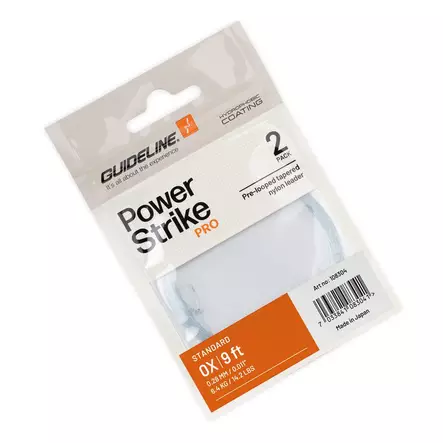Guideline Power Strike Pro Standard 9' 0X 0,28mm 6,4kg - Perhokalastus perukesiimat - 7033841083041 - 1