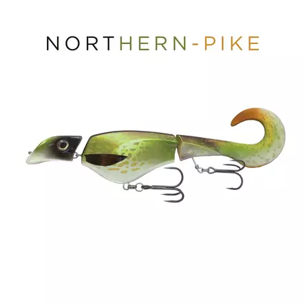 Headbanger Colossus Curly 31cm 170g Northern Pike - Hybriidit - 819521023081 - 1