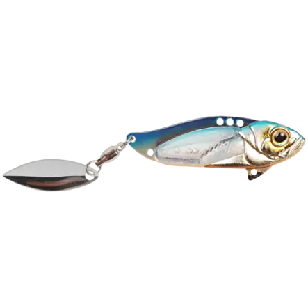 Strike Pro Astro Vibe UV Willow 5,5cm 17g 626 Blue Silver OB - Vibraatiovieheet - 4710792340791 - 1