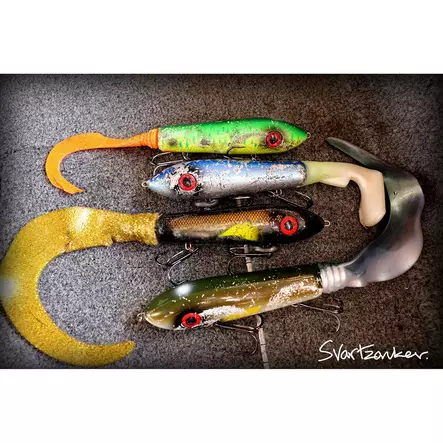 Svartzonker Mctail Xtra Tails 3kpl Chartreuse - Hybriidit - 6430055942101 - 2
