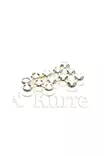 Dohiku brass beads 4mm silver 25kpl - Kulor - 3958905888841 - 1
