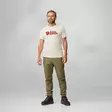 Fjällräven Logo T-Shirt Mens L Misty Green - T-Paidat - 7323451161131 - 3