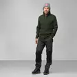 Fjällräven Övik Half Zip Knit Sweater M Dark Grey M - Stickade tröjor och ylletröjor - 7323450901011 - 3