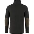 Fjällräven Övik Half Zip Knit Sweater M Dark Grey M - Stickade tröjor och ylletröjor - 7323450901011 - 2