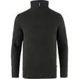 Fjällräven Övik Half Zip Knit Sweater M Dark Grey M - Stickade tröjor och ylletröjor - 7323450901011 - 1