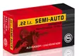 Geco Semi Auto 22 LR LRN 2,6g 350 m/s 50kpl - .22LR - 4000294185991 - 1