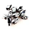 Grimman Fish Head + 3D eyes 5x8mm nickel 10kpl - Perhosilmät - 6438407005801 - 1