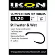 Ikon Competition Fly Hooks L520 8 - Hullinglösa flugkrokar - 6430077070271 - 1