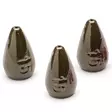 Svartzonker Bullet weights 5g - Dark Green 3-pack - Heittokalastus painot - 6430055946871 - 1