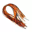 Svartzonker Silicone Skirts 220mm 3kpl Black/Fluo Orange - Spinnerbait osat - 7340031010511 - 1