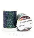 Textreme Glitter Thread (230den) Dk Green - Perhonsidontalangat - 8057680721031 - 1