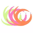 Vision Superflies Dragon Tail Set Fluorescent - Valmisperhot - 8859202539601 - 1