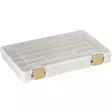Westin W3 Jig Box 135 Slots Grey/Clear 27,4x18x4cm - Pakit, laukut, rasiat - 5707549535561 - 1