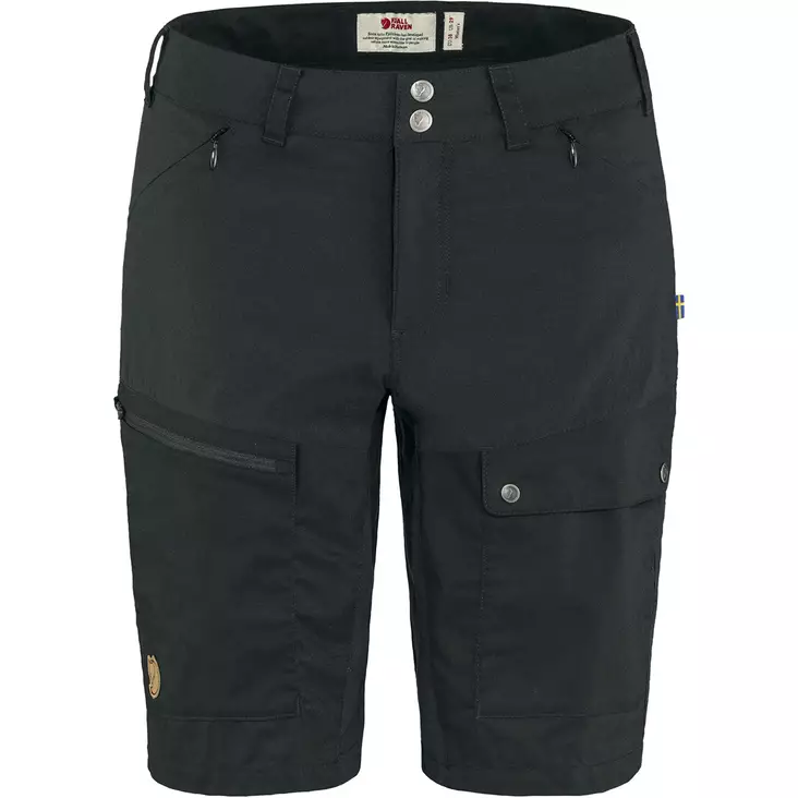 Abisko Midsummer Shorts W Black 36 - Ulkoilushortsit - 7323450703431 - 1